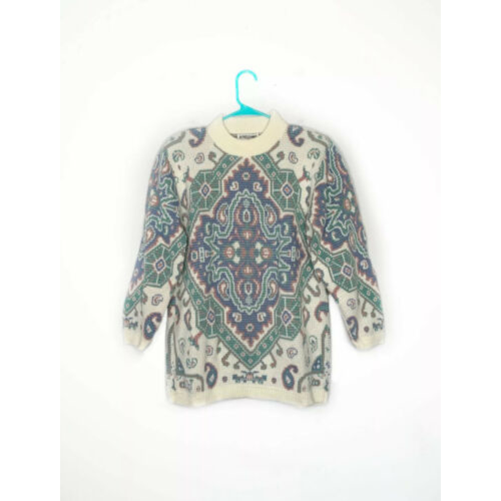 Vintage Fairy Kei Pastel Goth Sweater Size Medium